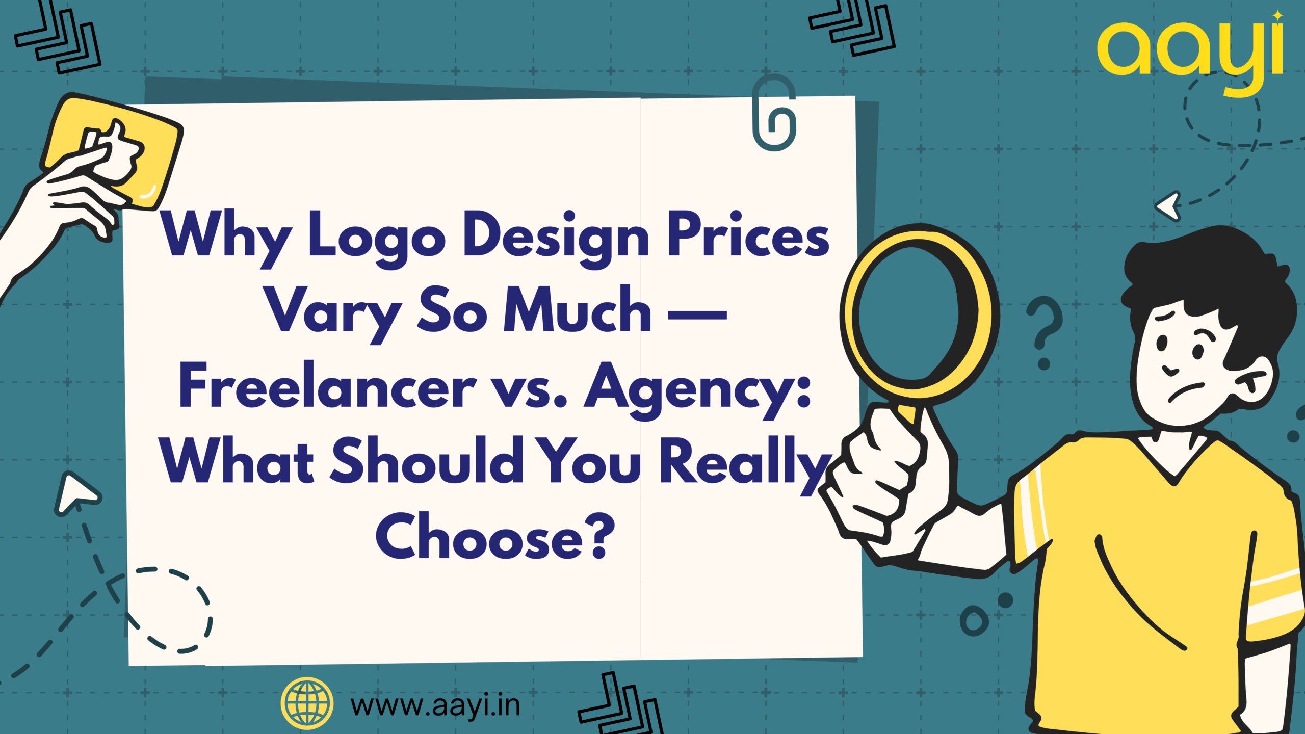 Why Logo Design Prices Vary So Much — Freelancer vs. Agency: What Should You Really Choose?